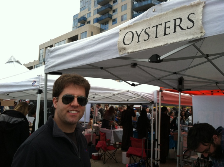 Two of our favorite things, Brooklyn and oysters!